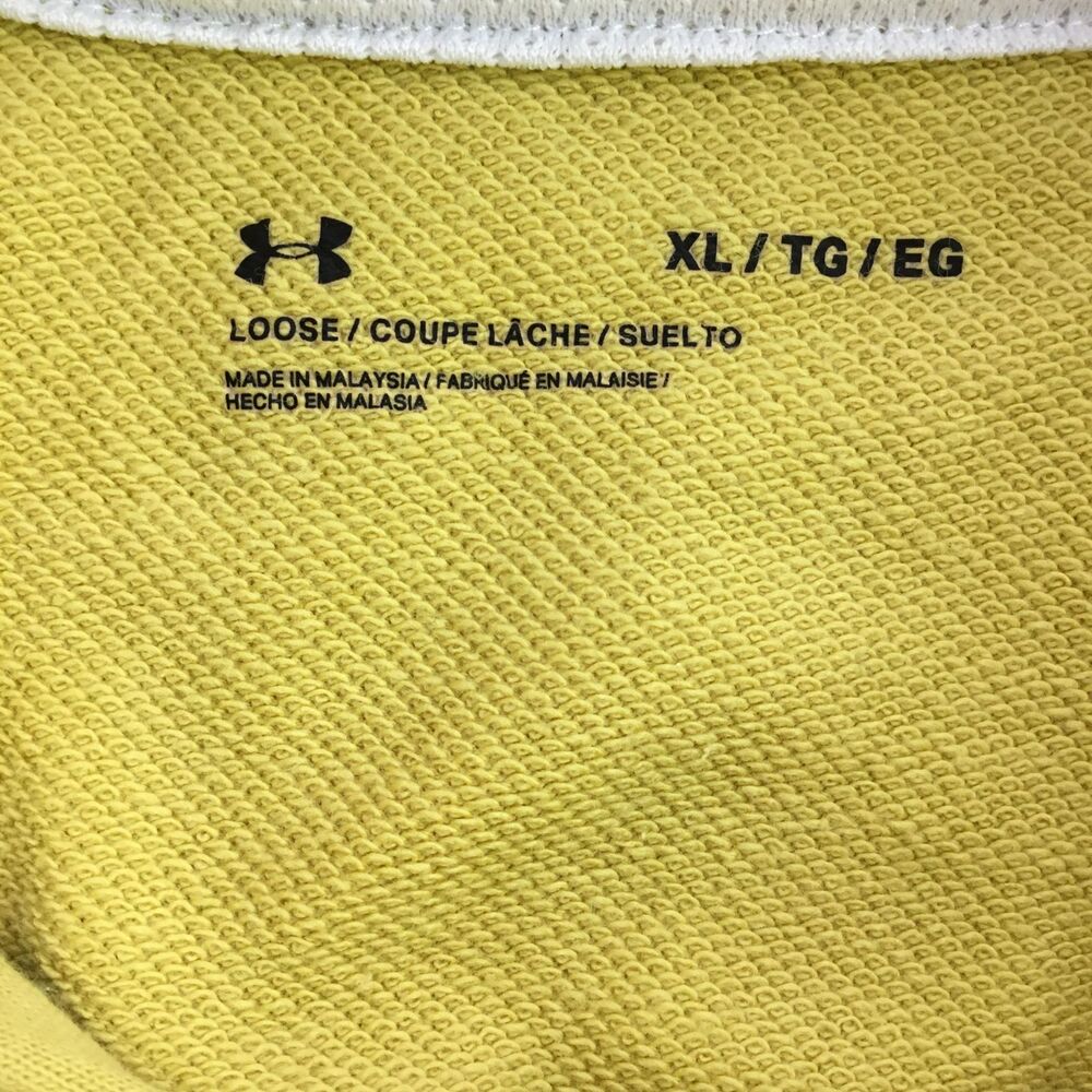 Under Armour Project Rock Sweatshirt Hoodie Mens XL Loose RSPCT Training Graphic - Picture 7 of 12